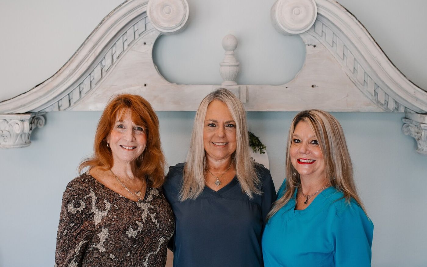 Karin, Rhonda and Melanie, the care team at Crosby Chiropractic Center